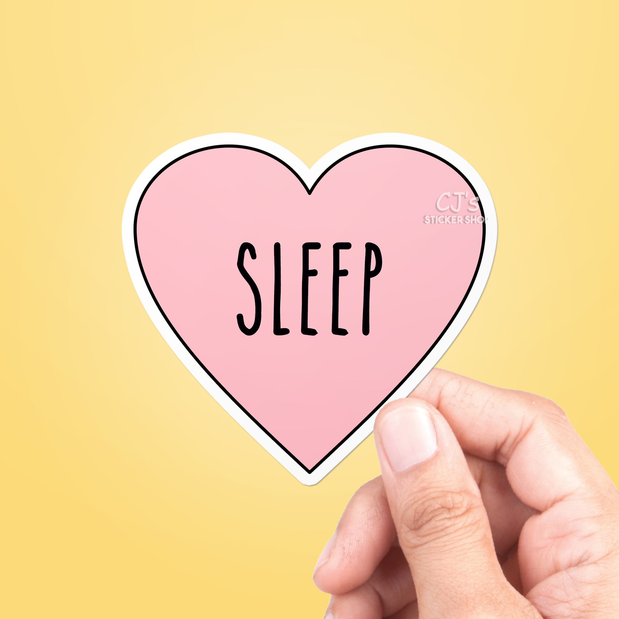 I Love Sleep Sticker