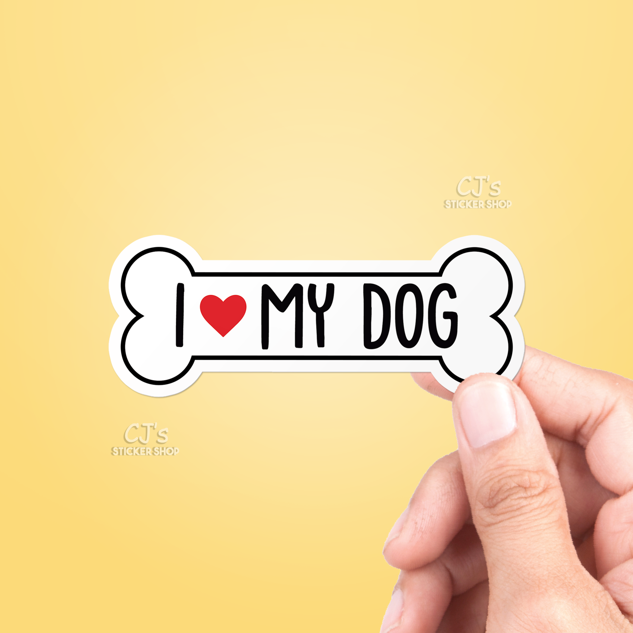 I bone sales my dog sticker