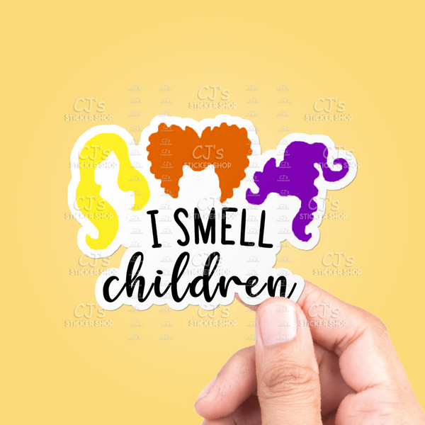 I Smell Children Sticker
