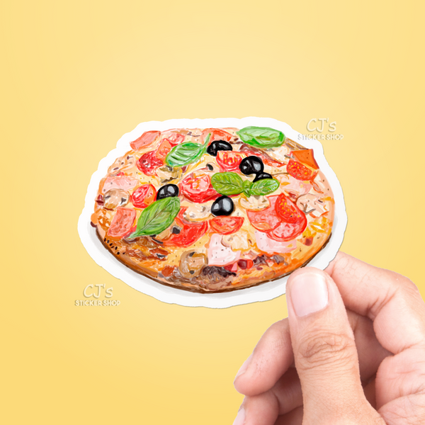Italian Pizza Sticker