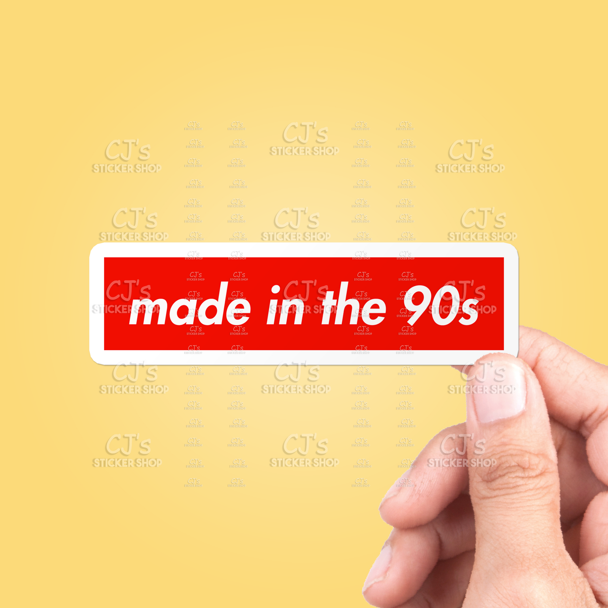 Made In The 90s Sticker