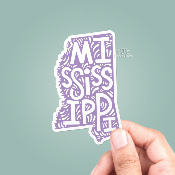 Mississippi State Sticker
