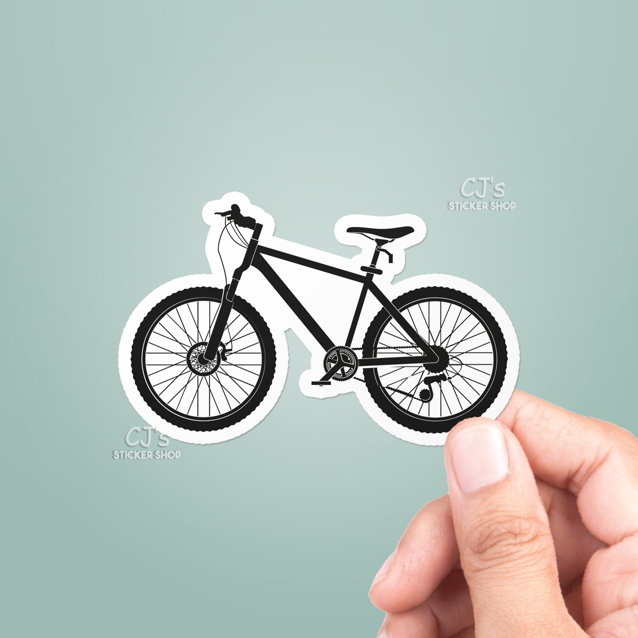 Mountain Bike Sticker – CJ's Sticker Shop