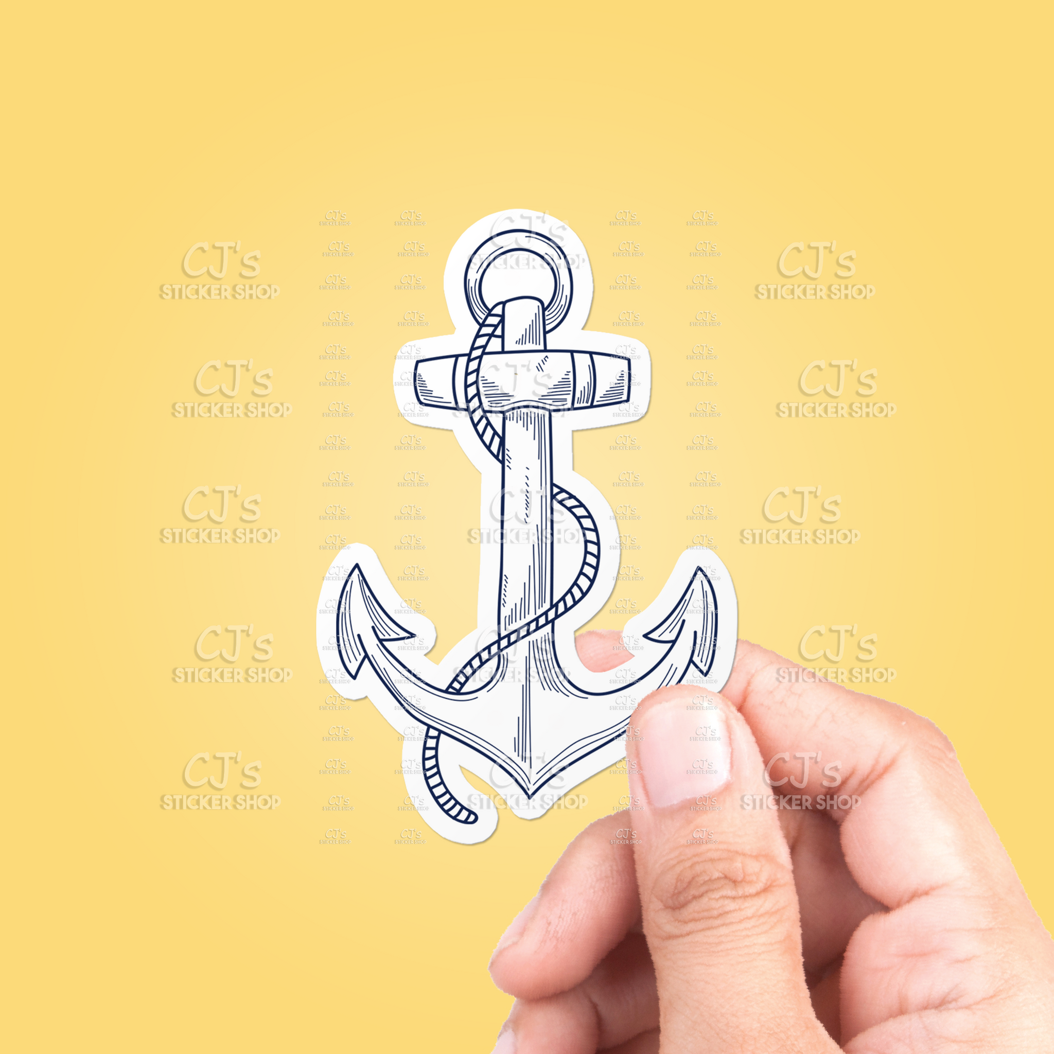 Nautical Drawing #2 Sticker