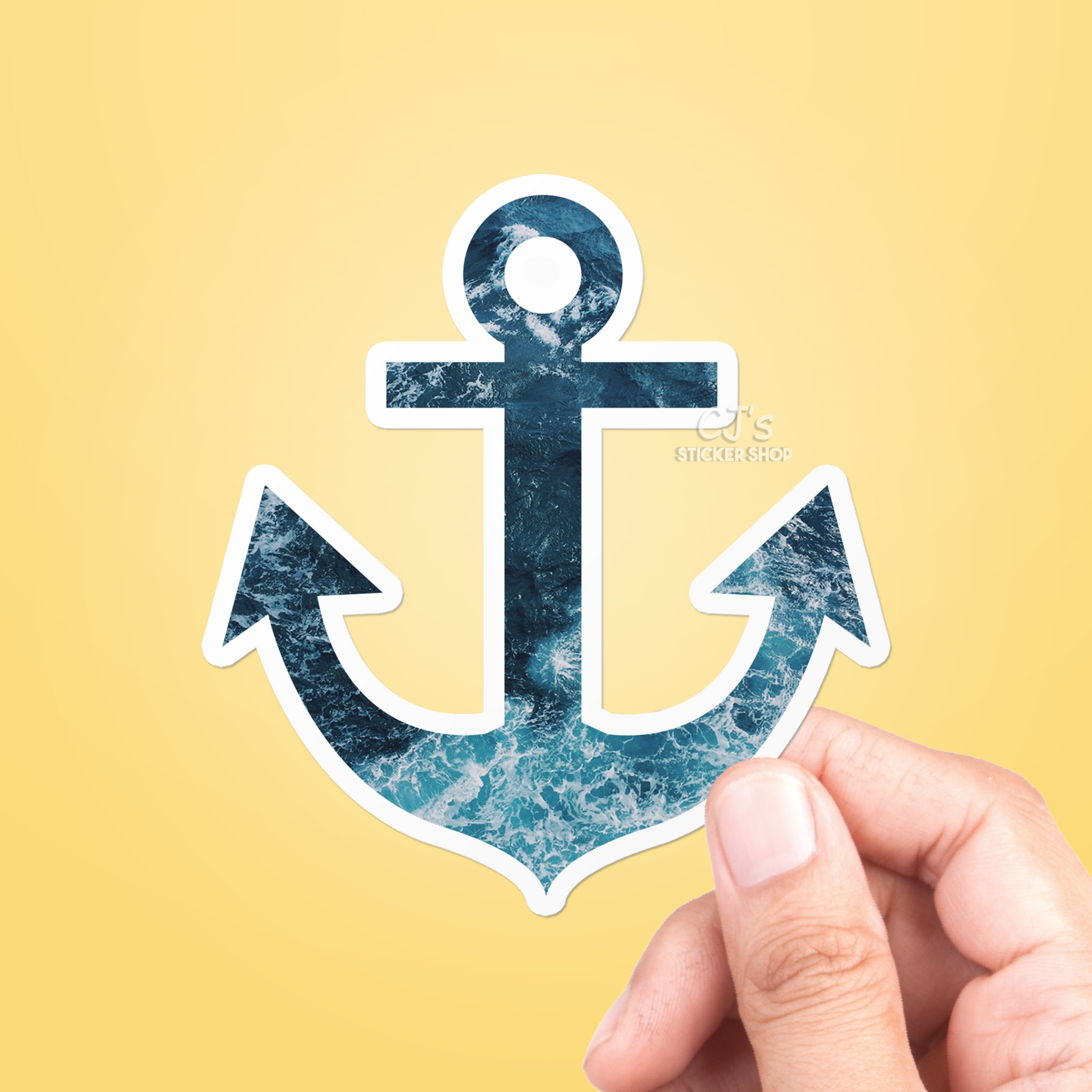 Ocean Anchor Sticker