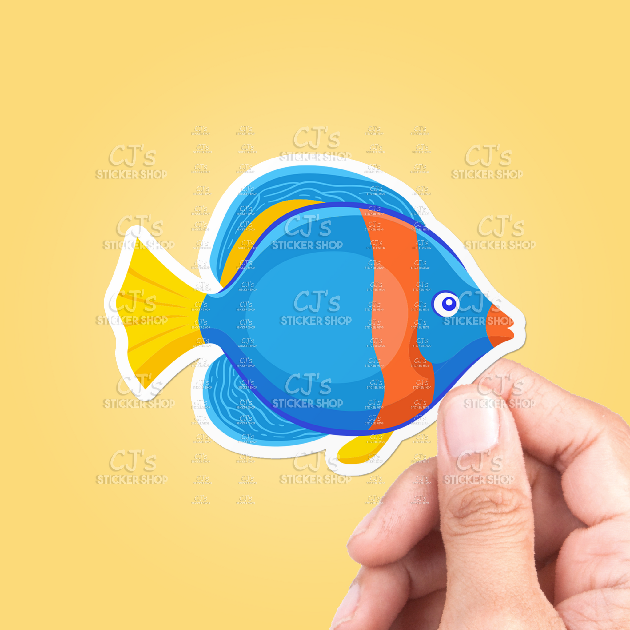 Ocean Fish #5 Sticker