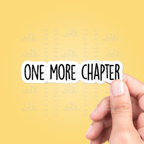 One More Chapter Sticker