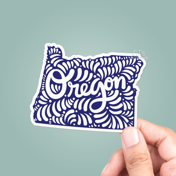 Oregon State Sticker
