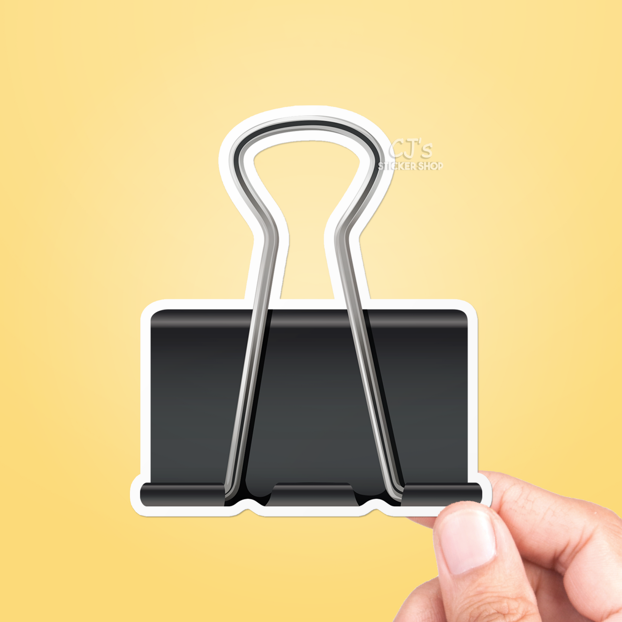 Paper Clip Sticker – CJ's Sticker Shop