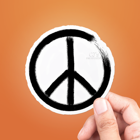 Peace Symbol Sticker