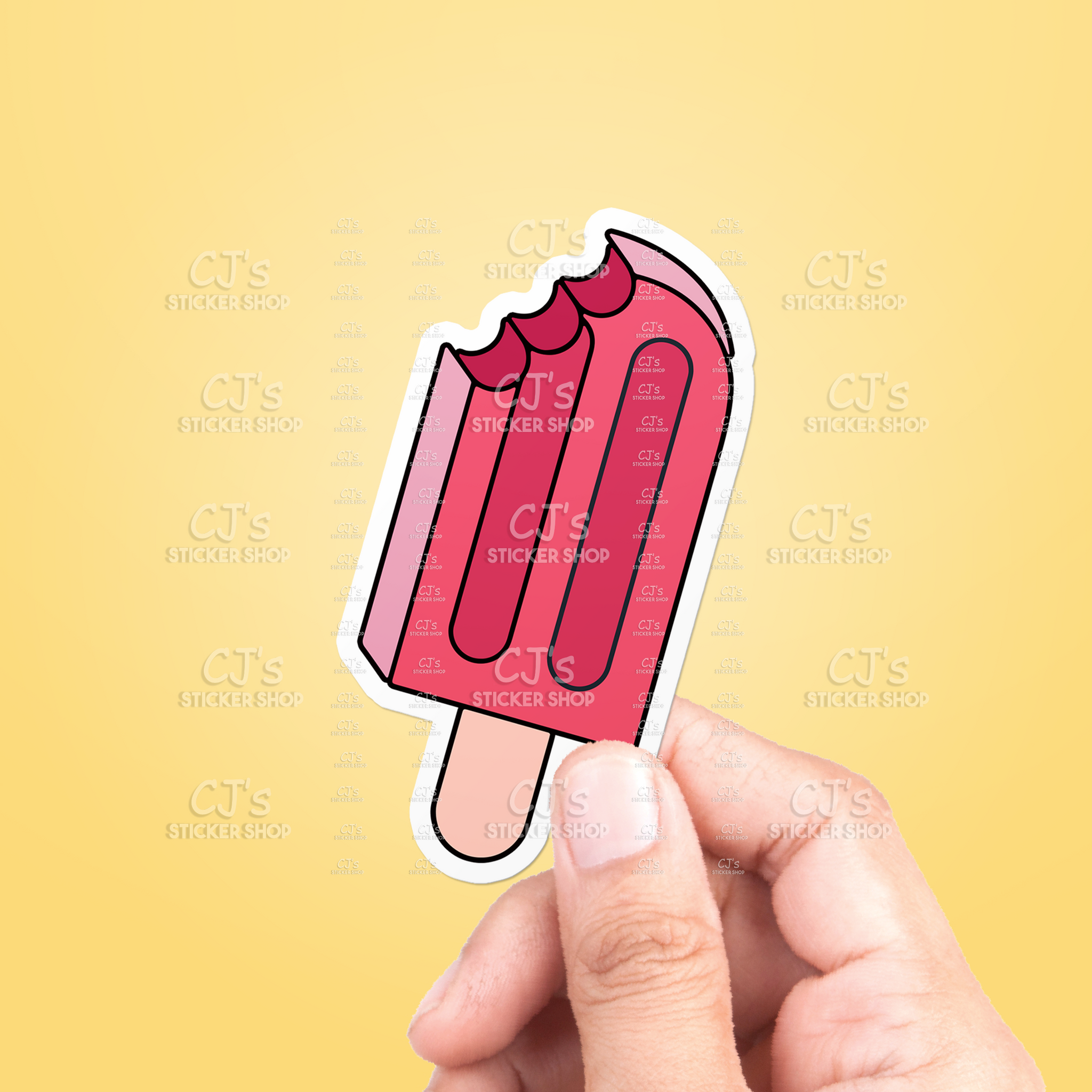 Popsicle Sticker