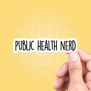 Public Health Nerd Sticker