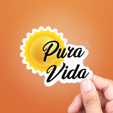 Pura Vida Sticker