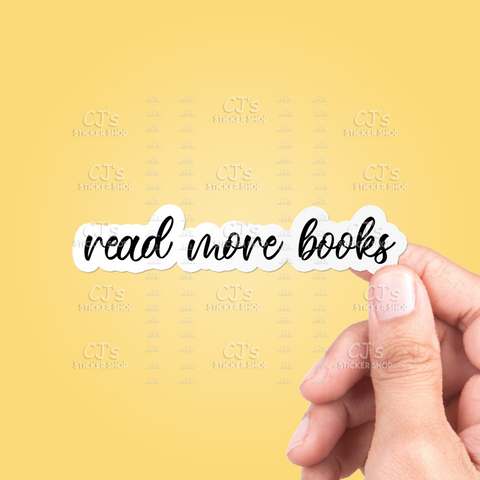 Read More Books Sticker