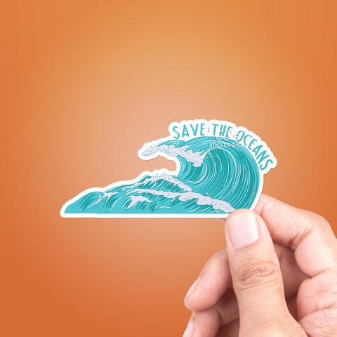 Save The Oceans Sticker