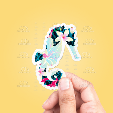 Seahorse Tropical Sticker