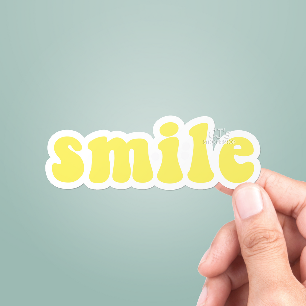 Smule Sticker Smile Sticker โ CJ's Sticker Shop