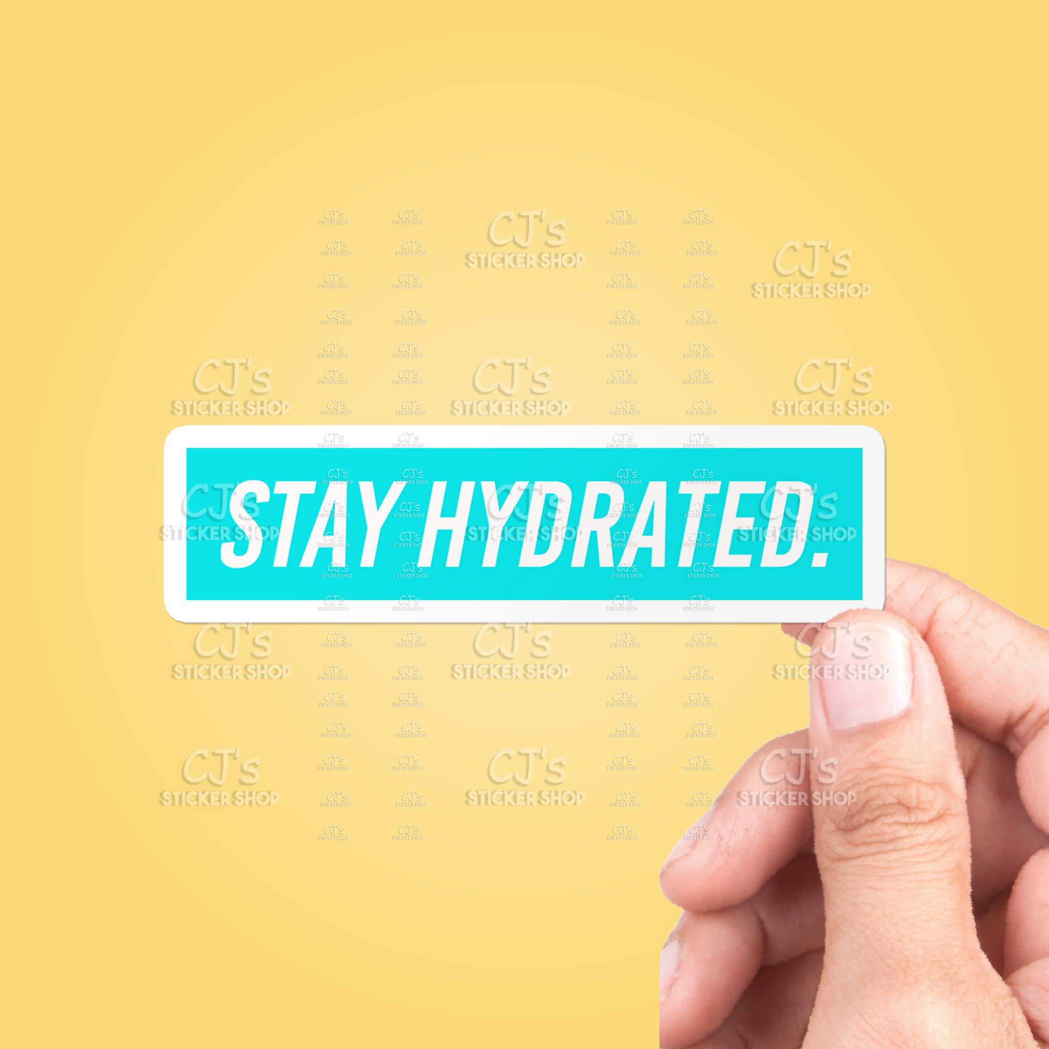 Stay Hydrated Sticker