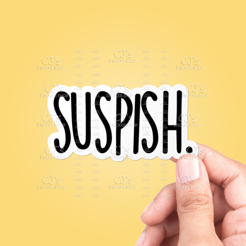 Suspish Sticker