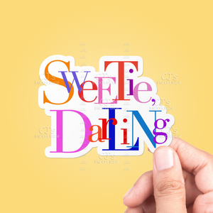 Sweetie Darling Sticker