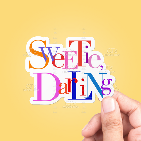 Sweetie Darling Sticker