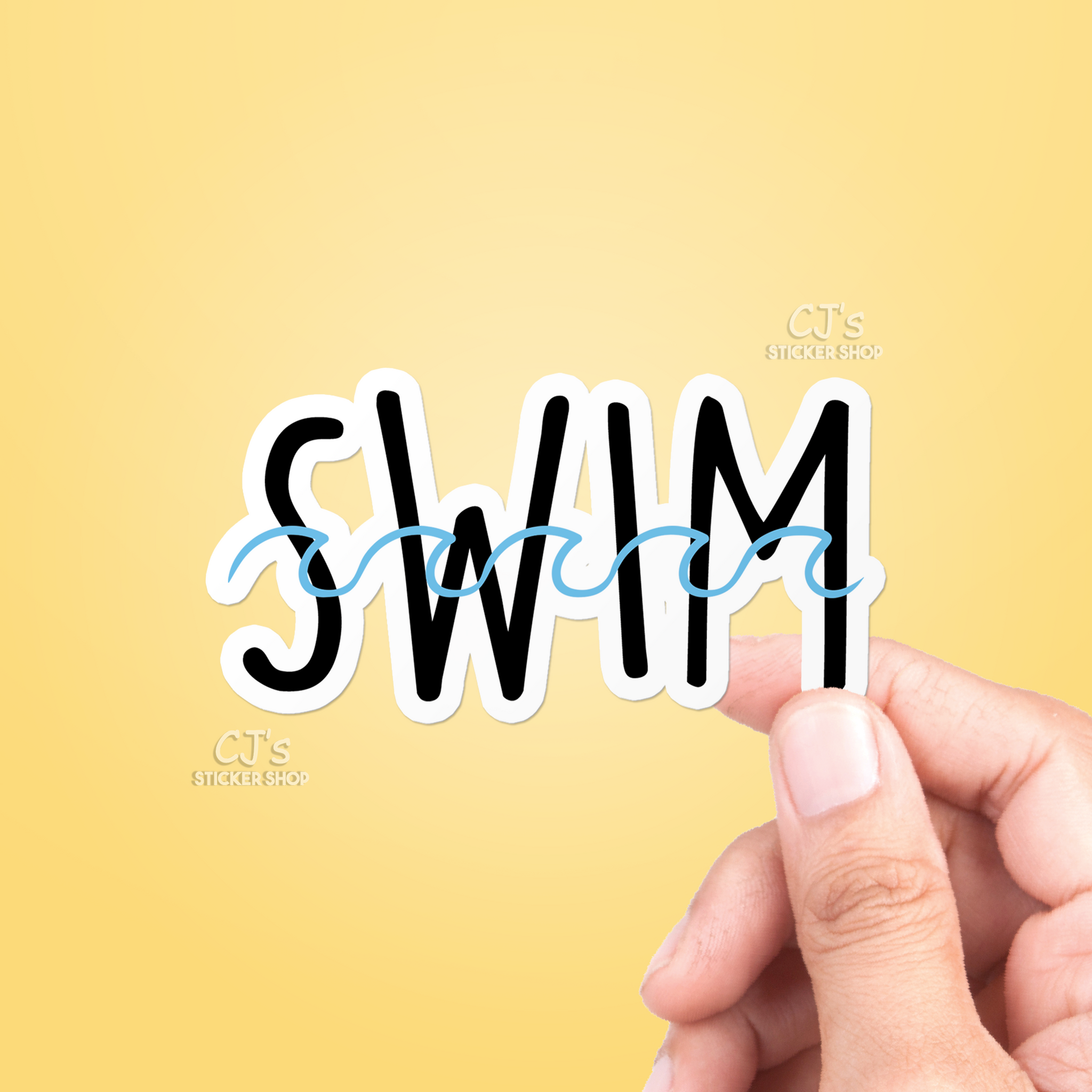 Swim Sticker