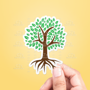 Tree With Roots #2 Sticker