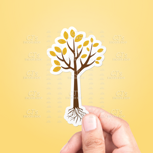 Tree with Roots #7 Sticker