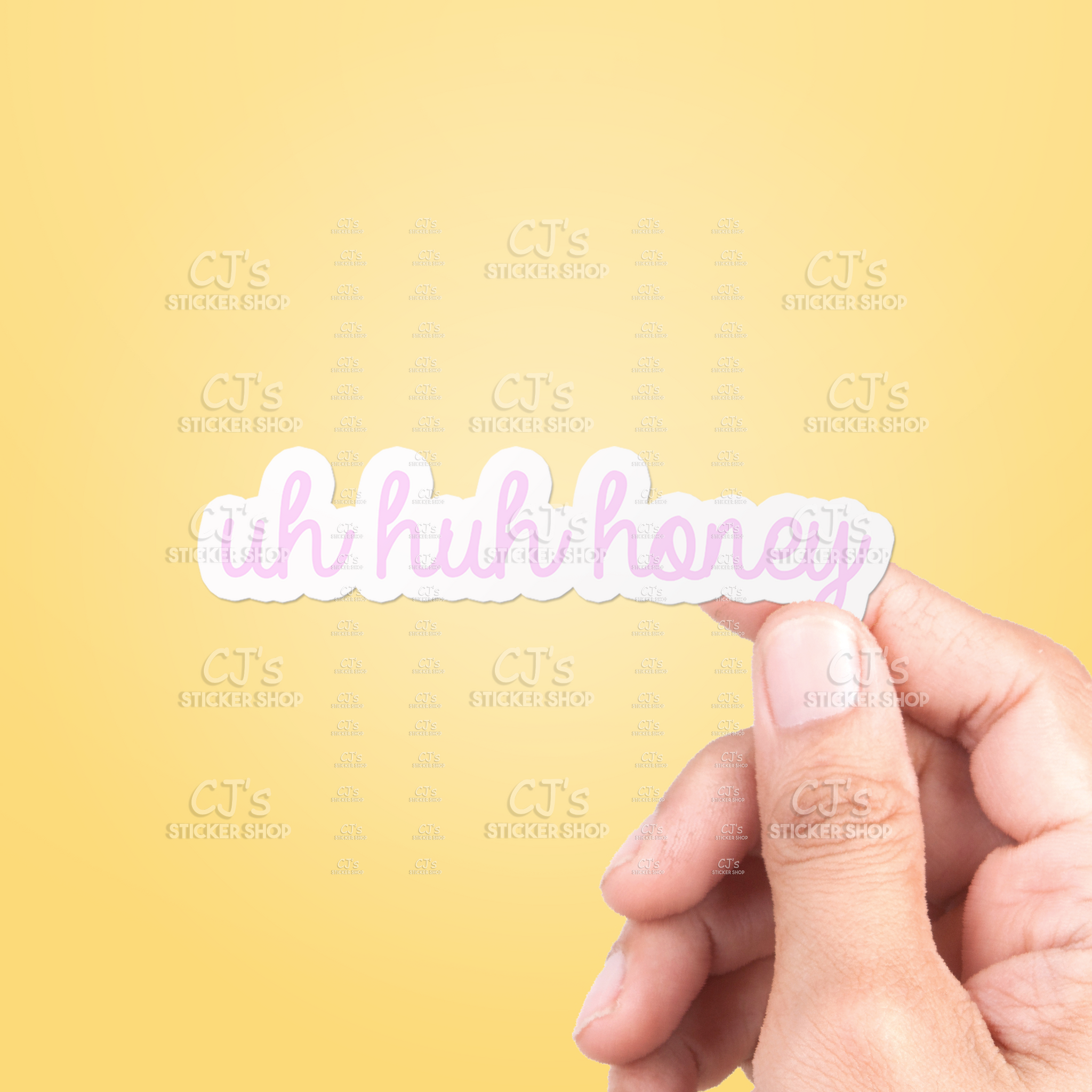 Uh Huh Honey Sticker
