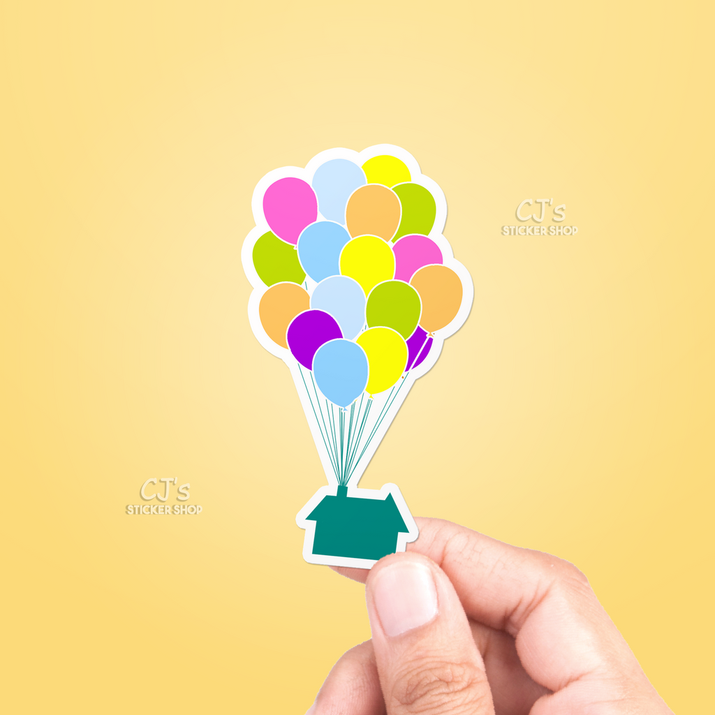 Up Map Sticker Up Sticker – CJ's Sticker Shop