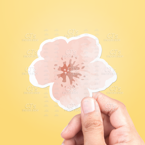 Watercolor Flower #4 Sticker