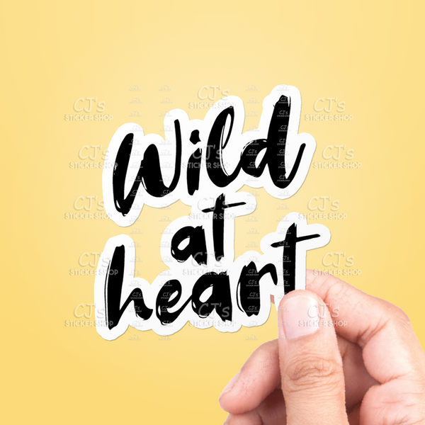 Wild At Heart Sticker