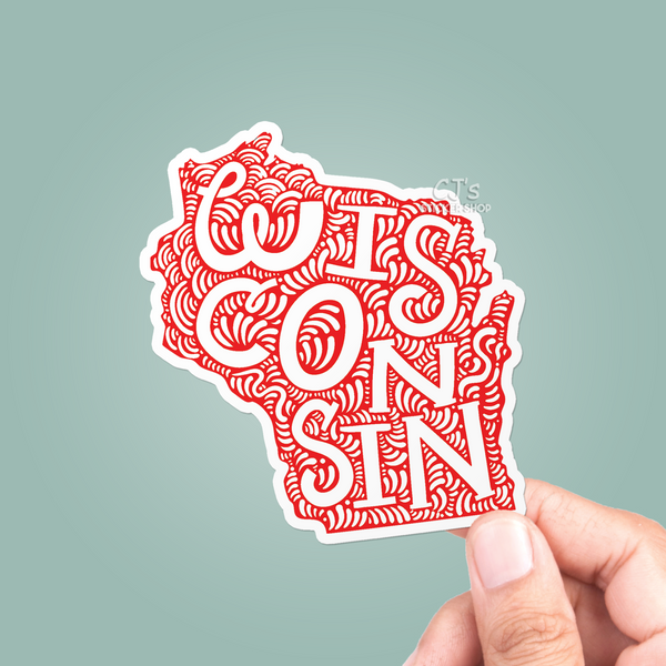 Wisconsin State Sticker