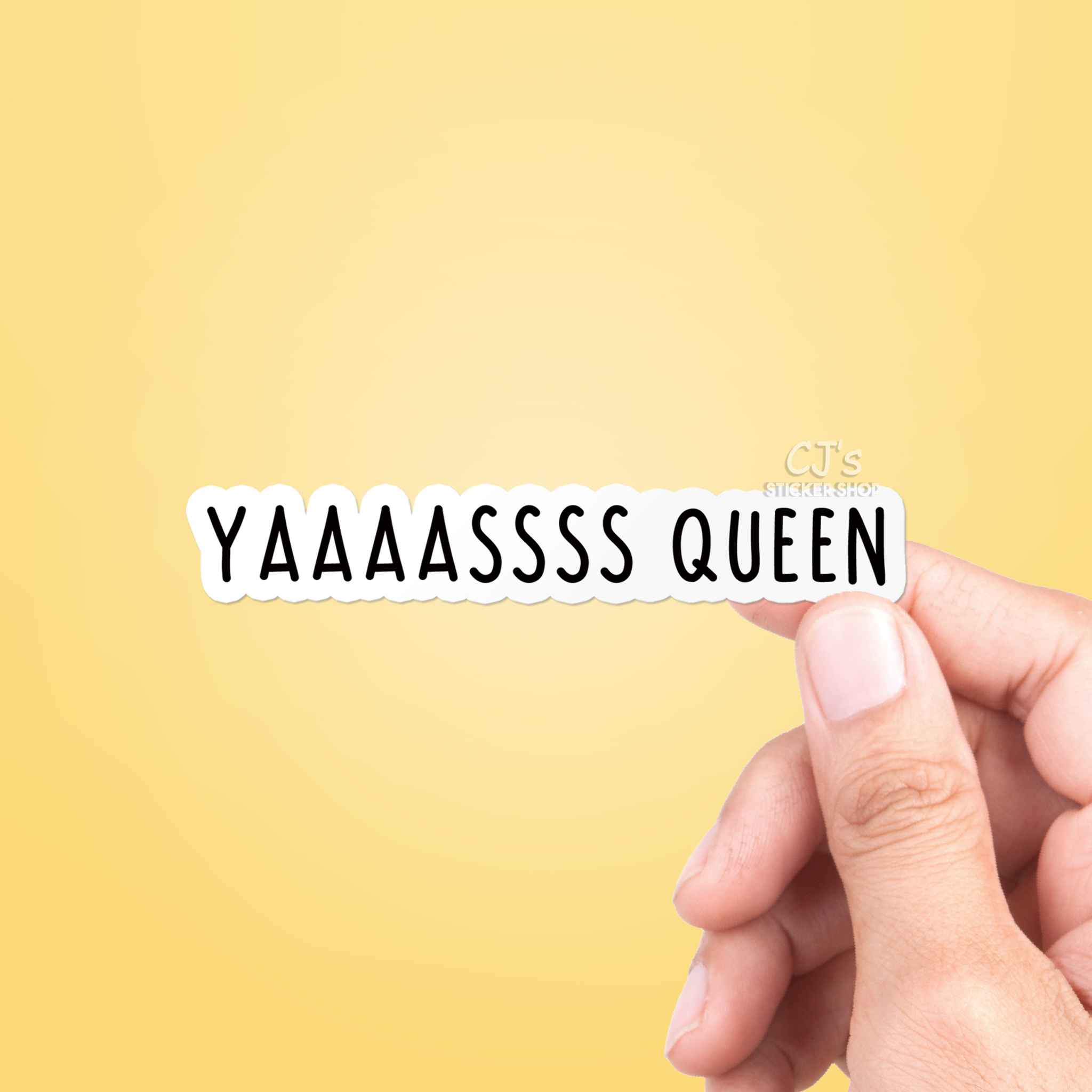 Yass Queen Sticker